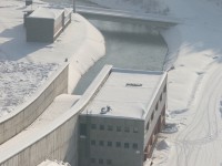 Slezská Harta v zimě