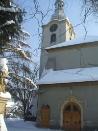 Postřelmov - kostel sv. Matouše