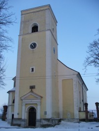 Újezd - kostel sv. Jana Křtitele