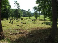 Mnichov - hřbitov vedle kostela