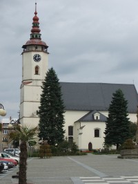 Bílovec - kostel - věž