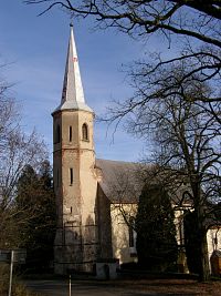 kostel v Práčově