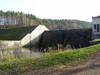 přehradní hráz Křižanovické přehrady