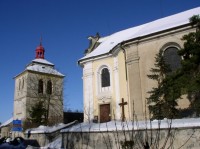 kostel sv. Bartoloměje v Kostomlatech n. L.