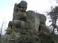 skalní hrad Rotštejn