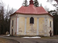 kostel svaté Anny zima