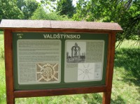 Valdštejnsko - informační panel