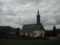 Kostel sv. Kunhuty v obci Královské Poříčí