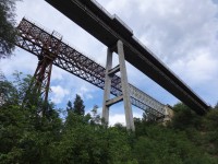 Železniční viadukt – zajímavá technická památka nedaleko Ivančic