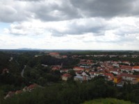 Hrad a zámek nad městem Dolní Kounice