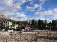 Horské městečko Gömbe v tureckém pohoří Ak Daglari