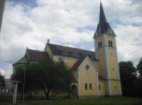 Kostel Povýšení sv. Kříže v Karlových Varech, Rybářích