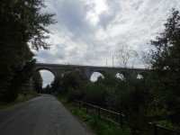 Železniční viadukt u městysu Ostrov nad Oslavou