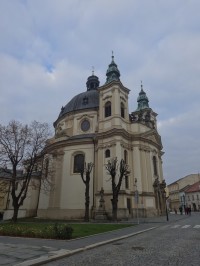 Kostel sv. Jana Křtitele v Kroměříži - jeden z nejkrásnějších chrámů 18. století na Moravě