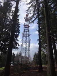 Rozhledna Doubrava – přístupný vysílač nedaleko Vizovic
