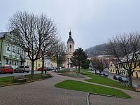 Štramberk a kostel sv. Jana Nepomuckého