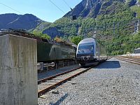 Obrázky z Norska – vlak z Flåm do Myrdal