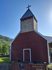 Obrázky z Norska – Old Årdal Church a rosemaling