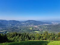 Baden-Baden a lanová dráha na kopeček Merkur (669 m.n.m.)
