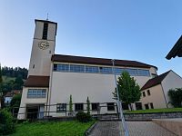 Obrázky ze Schwarzwaldu – kostel v obci Gausbach
