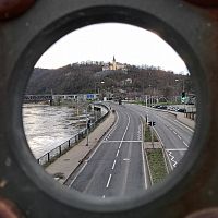Obrázky z Ústí nad Labem – Rozhledna Větruše s restaurací