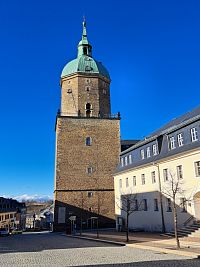 Annaberg-Buchholz a kostel svaté Anny