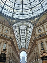 Obrázky z Milana – Galleria Vittorio Emanuele II.