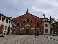 Obrázky z Milana a Basilica di Sant´Eustorgio