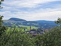 Pohoří Rhön a restaurace Lisas Welt