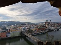 Passau a Luitpoldův most