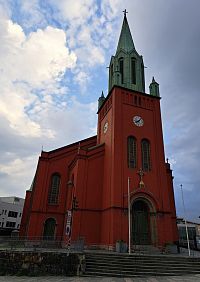 Norsko – Stavanger a Kostel svatého Petra / Sankt Petri kirke