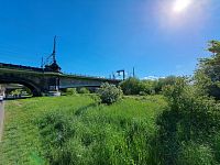 Drážďany a Marienbrücke