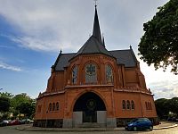 Drážďany a kostel svatého Petra