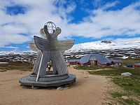 Označení hranice polárního kruhu