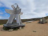 Označení hranice polárního kruhu