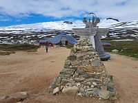 Označení hranice polárního kruhu