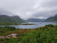 Obrázky z Norska – vyhlídka na Austnesfjorden