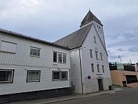 Obrázky z Norska – „kostel“ Svobodných zednářů ve městě Harstad