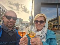 Obrázky z Norska – bar – restaurace Gois ve městě Harstad