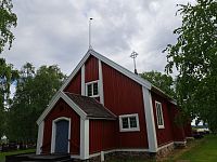 Obrázky ze Švédska – kostel v Jukkasjärvi