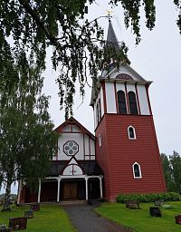 Obrázky ze Švédska – Ålvros nya kyrke