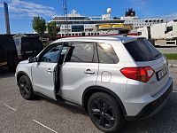 Vzhledem k tomu, že patří k nejdelším trajektům na severu Norska, tak zde musíme být hodinu dopředu.