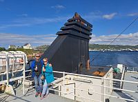 Pivo mám svoje, jelikož se v Norsku na vnitrostátní přepravě alkohol neprodává.