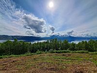 Obrázky z Norska i Švédska a půlnoční slunce pošesté