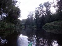 Jak zadák předpověděl, tak se stalo. Podvečerní koupel v Jizeře dopadla naštěstí dobře.