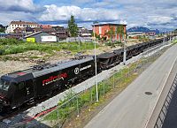 Ofotbanen a Malmbanan je nejseverněji položená železniční trať v Norsku, respektive Švédsku. Švédské vlaky po ní dopravují především železnou rudy těženou okolo města Kiruna do přístavu v Narviku.