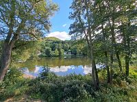 Klášterec nad Ohří a lázeňský park Evženie