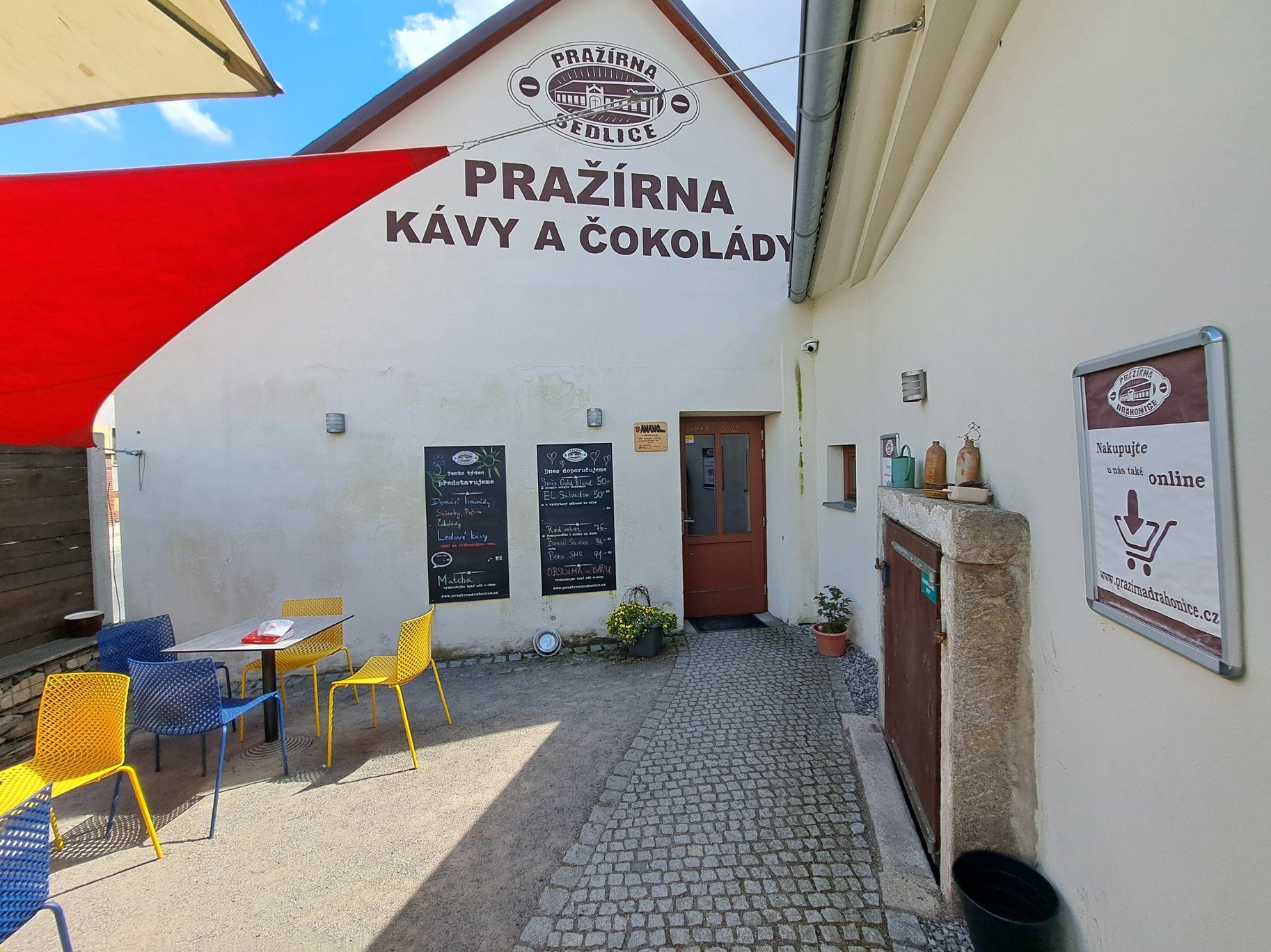 Pražírna Sedlice v obci Sedlice