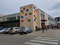 Obrázky z Maďarska a tržnice Vásárcsarnok ve městě Szombathely