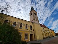 Obrázky z Maďarska a františkánský kostel a klášter ve městě Szombathely